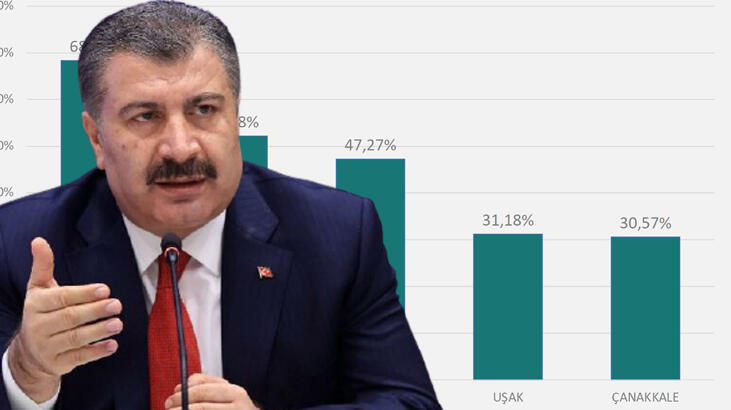 Bakan Koca, vaka sayısı en çok artan illeri açıkladı