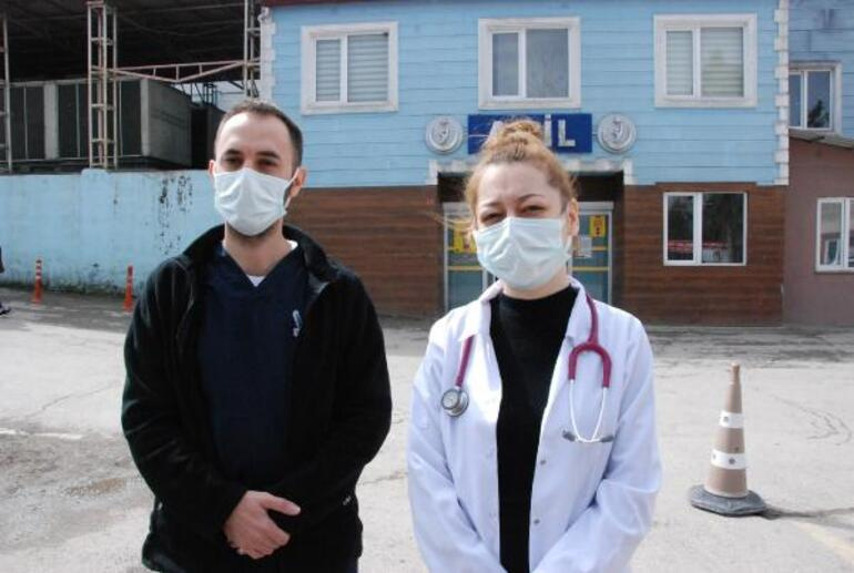 Hastanede korku dolu anlar! 'Sizi burada delik deşik ederim' 1 Hastanede korku dolu anlar Sizi burada delik deşik ederim