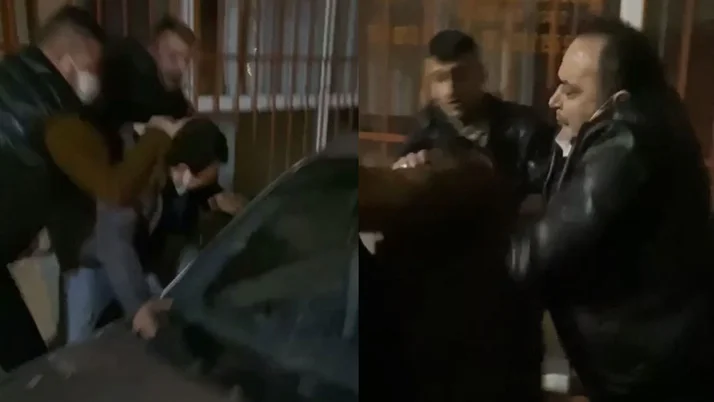 İstanbul’da tacizciye sokak ortasında tekme tokat meydan dayağı kamerada!