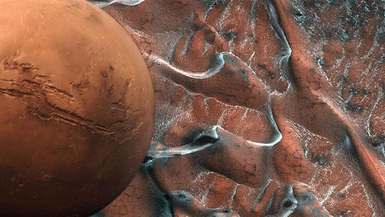 NASA yayınladı: Mars’tan yeni görüntü