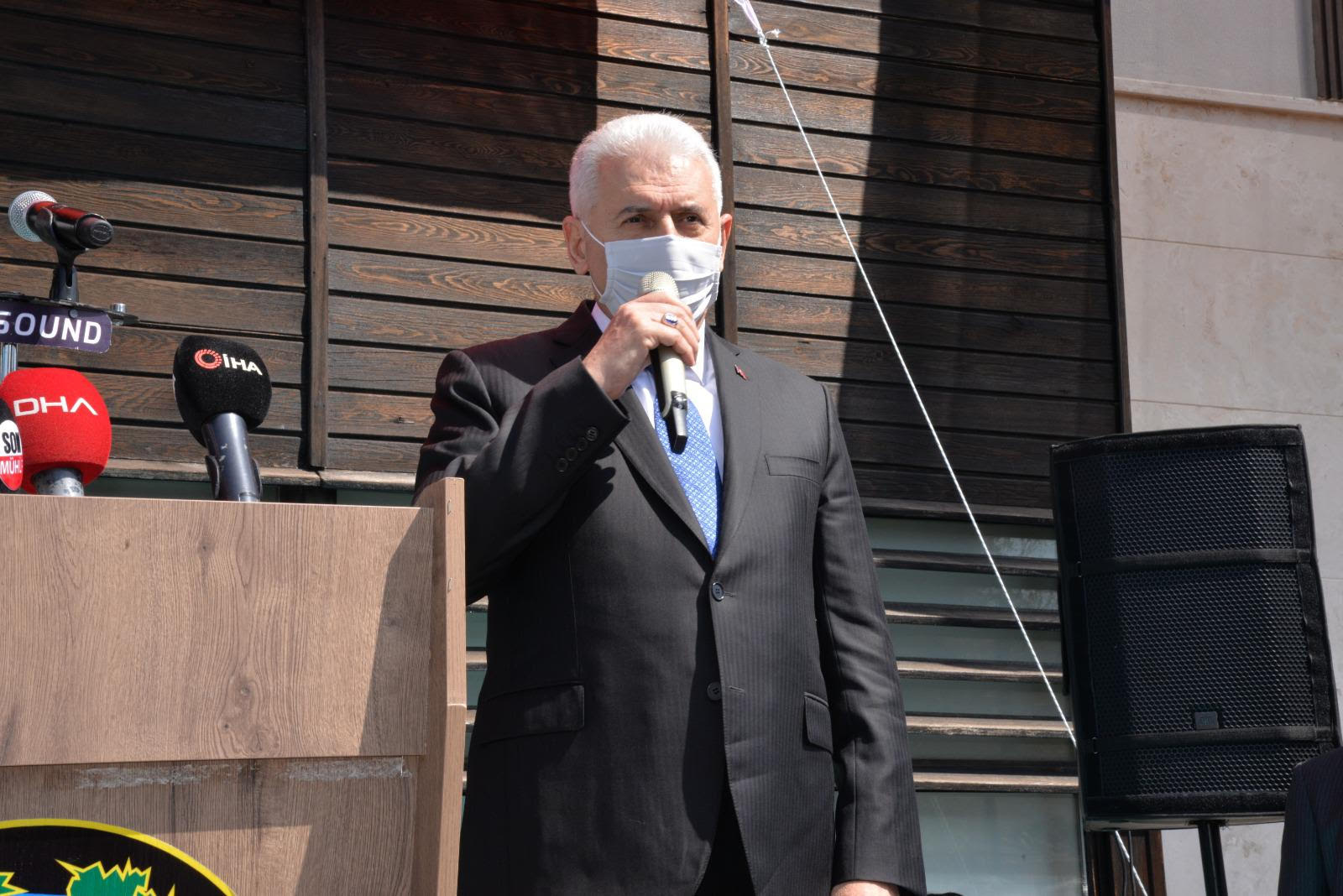 Binali Yildirim konusma