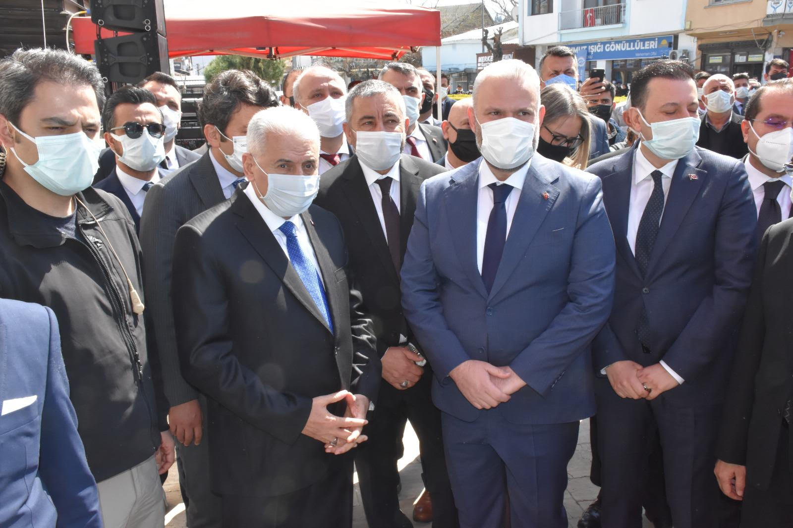 Binali Yildirim ziyareti