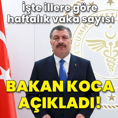 Koronavirüste son tablo açıklandı 1 koronaviruste son tablo aciklandi