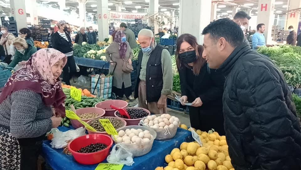 CHP Menemen pazar yerlerinden seslendi "Ömer Güney; Pazarlar, marketler, mutfaklar yangın yeri!” 1 8179a648 1c03 4dc1 a689 44292ff7d8f7