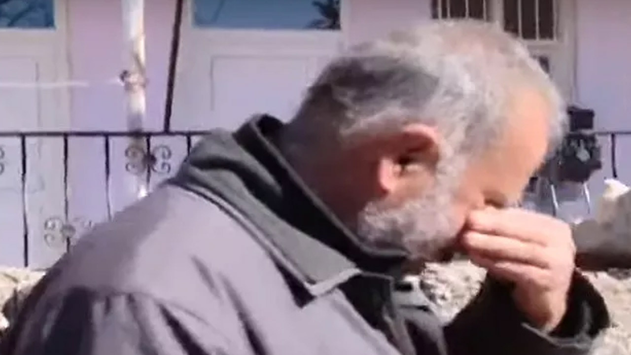 Depremden sonra ev sahibinden aldıkları telefonla yıkıldılar! Ağlamaktan konuşamadı