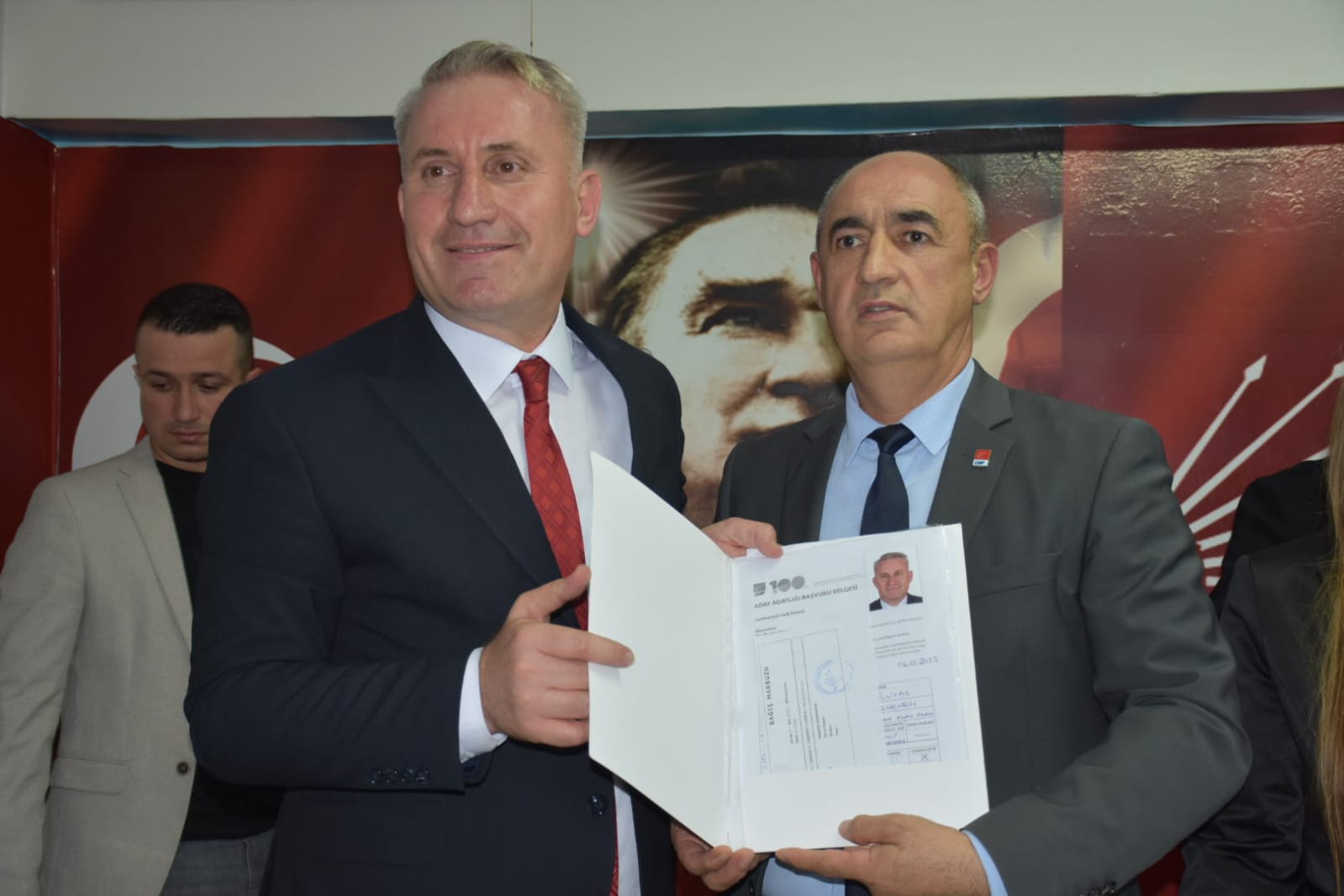 Ali Kemal Elitaş Aday Adaylığı Dosyasını Teslim Etti:“ATATÜRK’ÜN EMANETİNE SAHİP ÇIKACAĞIZ”