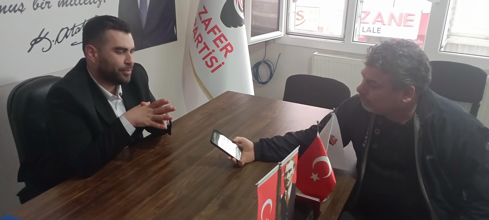 ZAFER PARTİSİ MENEMEN BELEDİYE BAŞKAN ADAYI GÖKHAN TAŞ RÖPORTAJI