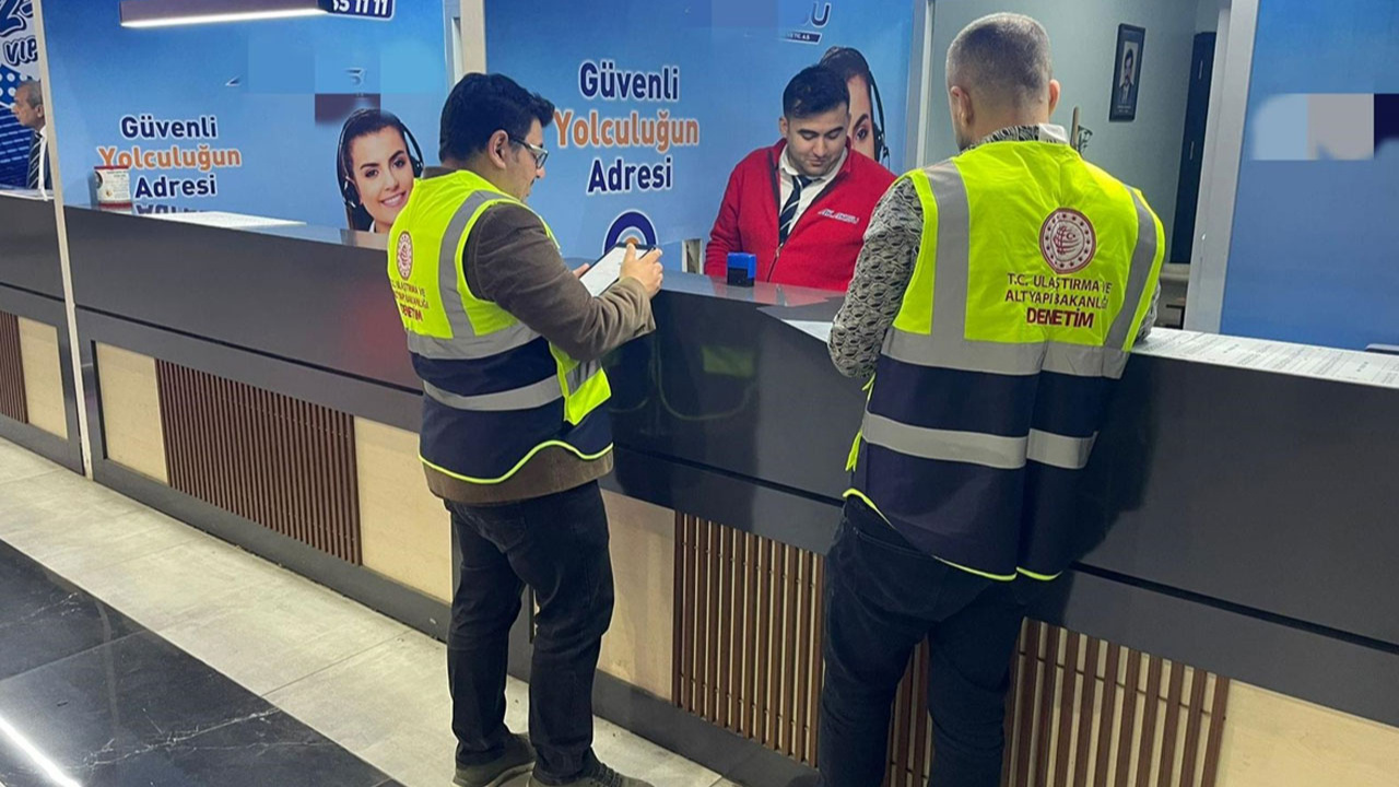 Fahiş fiyatlarla bilet satan otobüs firmalarına 5,3 milyon lira ceza kesildi