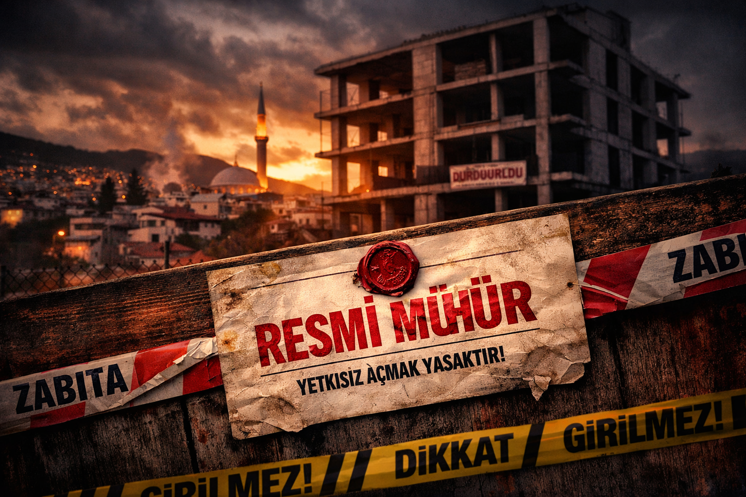MÜHÜRLENEN YAPILARDA SON DURUM: DENETİM İŞLİYOR MU?1