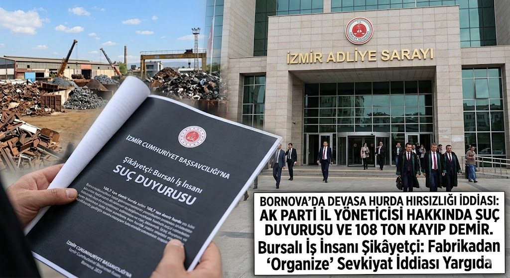 AKP İl Yöneticisi Yusuf Demircioğlu’na 108 Tonluk Hurda Soruşturması